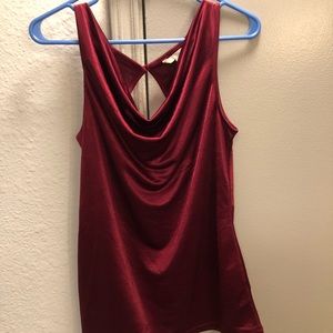 NWT Banana Republic Cowl Neck Sleeveless Shell